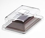 クリア ラブリーハット 角 特大 ブラウン MT-1102 クリア ラブリーハット 角 特大 ブラウン MT-1102